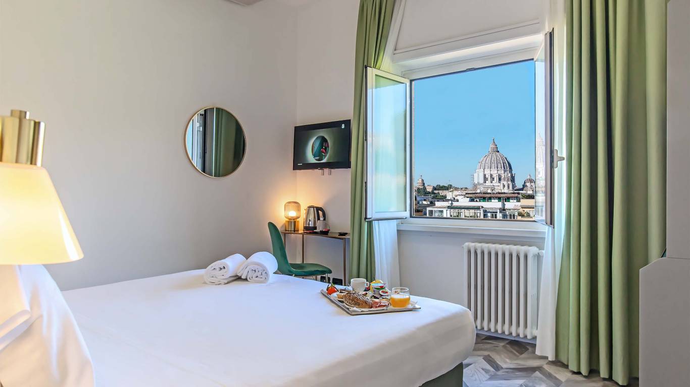 comfort-hotel-Rome-Bloom-Hotel-Rome-double-room