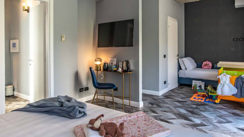 comfort-hotel-Rome-Bloom-Hotel-Rome-family-room-2